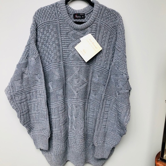 Kenny Irish Other - NWT Kenny Aran Irish Knit Mens Sweater Size XL